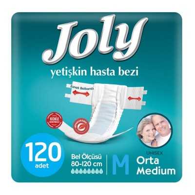 Joly Belbantlı Hasta Bezi Medium (Orta Boy) 120 Adet