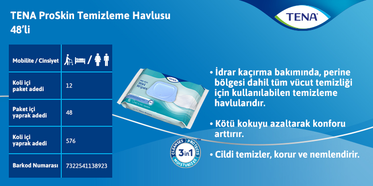 tena wet mendil bez dunyası